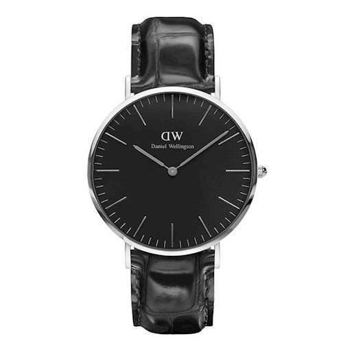 Image of Classic Black Reading rustfri stål quartz Herre ur fra Daniel Wellington, DW00100135